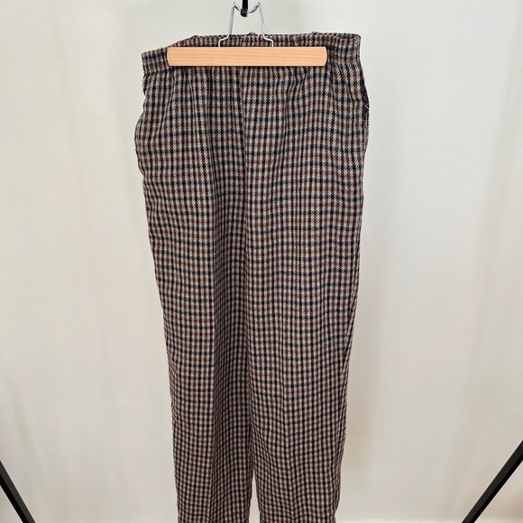 Item Eyes Other - Vintage Item Eyes Checkered plaid Pants in Black and Brown